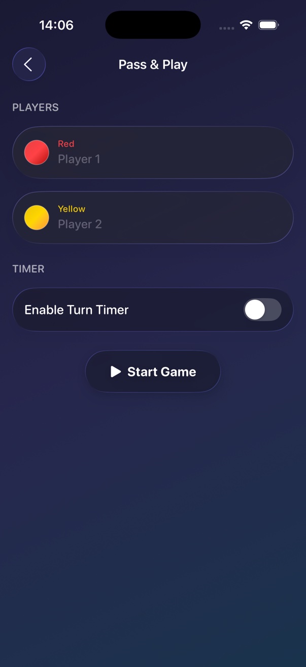 Pass and Play setup